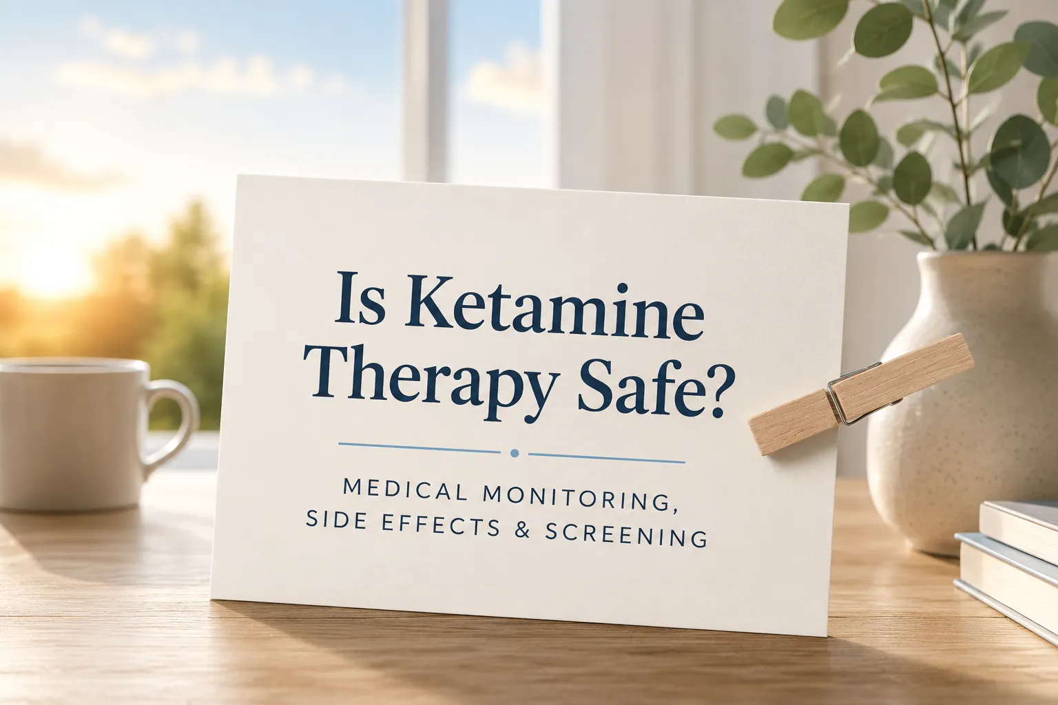 Is ketamine therapy safe medical monitoring and screening overview